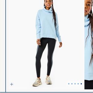 Addison Bay Polished Double Knit Zip Everyday Pullover